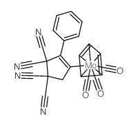 carbon monoxide,cyclopenta-1,3-diene,molybdenum,3-phenylcyclopent-3-ene-1,1,2,2-tetracarbonitrile Structure