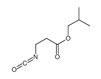 2-methylpropyl 3-isocyanatopropanoate Structure