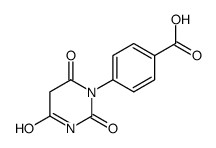 4-(2,4,6-Trioxotetrahydro-1(2H)-pyrimidinyl)benzoic acid结构式