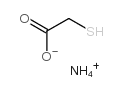 硫代乙醇酸铵结构式