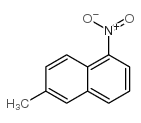 6-methyl-1-nitro-naphthalene结构式