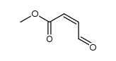 Maleinaldehydsaeure-methylester结构式