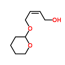 顺-4-(四氢吡喃-2-氧)-2-丁烯-1-醇结构式