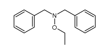 N,N-Dibenzyl-O-ethyl-hydroxylamin结构式