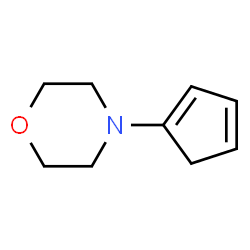 Morpholine,4-(1,3-cyclopentadien-1-yl)-结构式