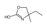 4-ethyl-4-methyl-1,3-oxazolidin-2-one Structure