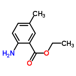 2-氨基-5-甲基苯甲酸乙酯结构式