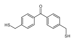 bis(4-(Mercaptomethyl)phenyl)Methanone结构式