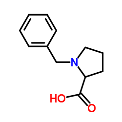 DL-N-BENZYLPROLINE structure