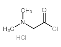 dimethylaminoacetyl chloride hydrochloride structure