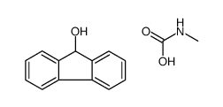9H-fluoren-9-ol,methylcarbamic acid Structure