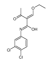 N-(3,4-dichlorophenyl)-2-(ethoxymethylidene)-3-oxobutanamide结构式