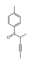1-methyl-4-pent-3-yn-2-ylsulfinylbenzene Structure