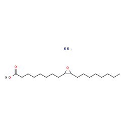 ammonium 3-octyloxiran-2-octanoate Structure