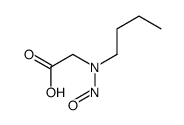 2-[butyl(nitroso)amino]acetic acid Structure