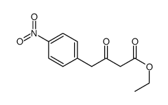 4-(4-硝基-苯基)-3-氧代丁酸乙酯结构式