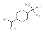 Cyclohexanemethanol,a,a-dimethyl-4-(1-methylethyl)-结构式