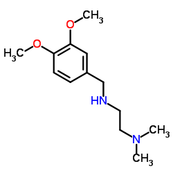 N'-(3,4-Dimethoxybenzyl)-N,N-dimethyl-1,2-ethanediamine结构式