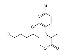 6-chlorohexyl 2-(2,6-dichloropyridin-3-yl)oxypropanoate Structure
