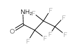 Butanamide,2,2,3,3,4,4,4-heptafluoro- Structure
