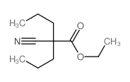 2-氰基-2-丙基戊酸乙酯结构式