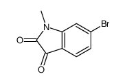 6-Bromo-1-Methylisatin Structure