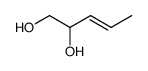3-pentene-1,2-diol Structure