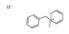 1-benzyl-1-methyl-1,2-dihydropyridin-1-ium chloride structure