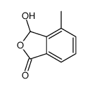 1(3H)-Isobenzofuranone,3-hydroxy-4-methyl-(9CI)结构式