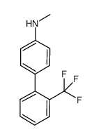 N-methyl-2'-(trifluoromethyl)-[1,1'-biphenyl]-4-amine Structure