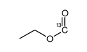 甲酸乙酯-C结构式