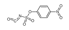 [(4-nitrophenyl)oxy]sulfonyl isocyanate结构式