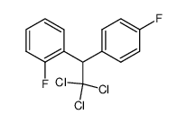 1,1,1-trichloro-2-(2-fluoro-phenyl)-2-(4-fluoro-phenyl)-ethane结构式