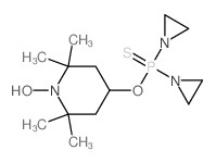 diaziridin-1-yl-[(1-hydroxy-2,2,6,6-tetramethyl-4-piperidyl)oxy]-sulfanylidene-phosphorane结构式