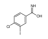 4-chloro-3-iodobenzamide Structure