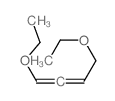 1,2-Butadiene,1,4-diethoxy- Structure