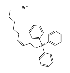 [(3Z)-3-nonen-1-yl]triphenylphosphonium bromide结构式