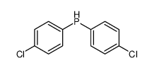BIS(4-CHLOROPHENYL)PHOSPHINE Structure
