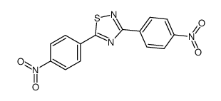 3,5-bis(4-nitrophenyl)-1,2,4-thiadiazole Structure