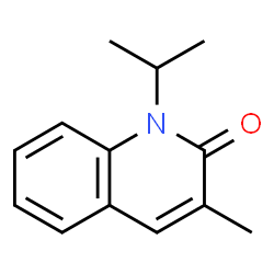 2(1H)-Quinolinone,3-methyl-1-(1-methylethyl)-(9CI)结构式