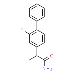 2-(2-fluoro-[1,1'-biphenyl]-4-yl)propanamide Structure