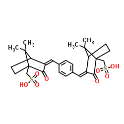 对苯二亚甲基二樟脑磺酸结构式