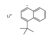 lithium,4-tert-butyl-1H-naphthalen-1-ide结构式