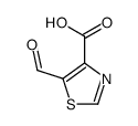 5-formyl-1,3-thiazole-4-carboxylic acid结构式