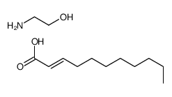 undecenoic acid, compound with 2-aminoethanol (1:1) structure