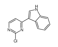 3-(2-氯-嘧啶-4-基)-1H-吲哚图片