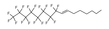 1-(perfluorooctyl)octene Structure