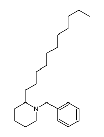 1-benzyl-2-undecylpiperidine结构式