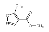 5-甲基-4-异噁唑羧酸甲酯结构式