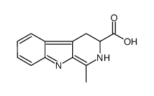 1-methyl-3,4-dihydro-beta-carboline-3-carboxylic acid Structure